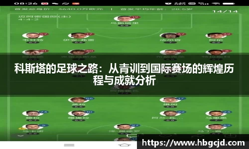 科斯塔的足球之路：从青训到国际赛场的辉煌历程与成就分析